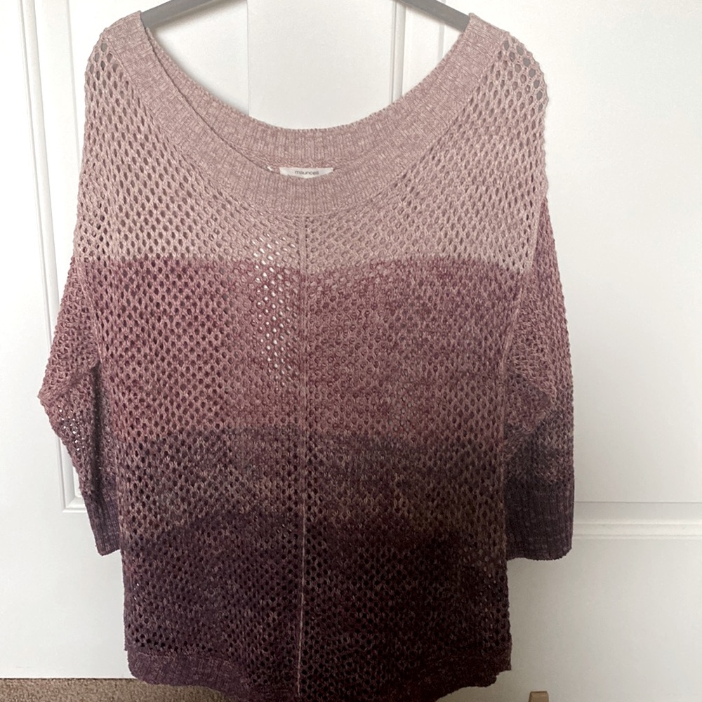 🫶Gently Used Knit 3/4 Sleeve Pullover🫶
